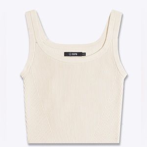 NWT CUTS Coreflex™ Tank - Ivory - Small